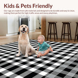 Inviting Earthy Plaid Fusion(Black)