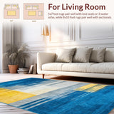 Artistic Swirl Motif in Blue(Blue)