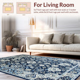 Charming Vibrant Floral Mosaic(Blue)