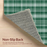 Contemporary Earth Tone Checkered(Green)