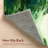 Elegant Abstract Forest Green(Green)