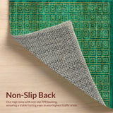 Chic Abstract Emerald Design(Green)