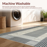 Contemporary Black Checkerboard Elegance(Black)