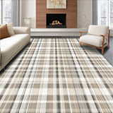 Charming Warm Beige Geometric Touch(Beige)
