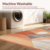 Stylish Minimalist Circular Design(Red)