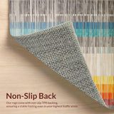 Eclectic Rainbow Woven Texture(Gray)