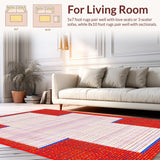 Dynamic Youthful Dotty Composition(Red)