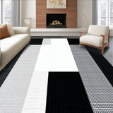 Chic Plush Minimalist Texture(Black)