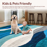 Dreamy Light Gray Ripple(Blue)