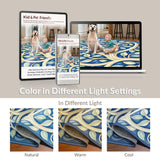 Artful Folk Inspired Decorative(Black)