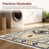 Modern Ogee Patterned Delight(Beige)