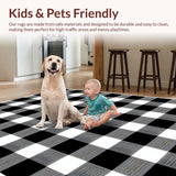 Elegant Two Tone Plaid Appeal(Black)