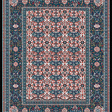 Cozy Transitional Trellis Aesthetic(Blue)