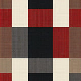 Chic Rustic Monochrome Checker Design(Beige)