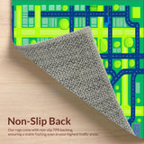 Fun City Themed Imaginative Play Surface(Green)