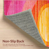 Fun Eclectic Rainbow Artwork(Yellow)