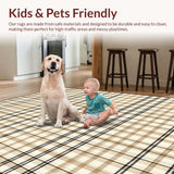 Contemporary Earthy Checkered Aesthetic(Beige)