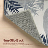 Ultra Soft Area Rug, Non Slip, Stain Resistant, Washable Area Rugs for Living Room, Bedroom, Vibrant Nature-Inspired Outdoor Design(Gray)