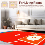 Contemporary Bold Graphic Design(Red)