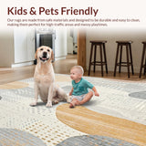 Stylish Beige and Grey Modern Spot with Asymmetric Shapes(Gray)