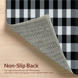 Classic Earthy Checkered Design(Black)