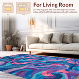 Dynamic Colorful Abstract Motif(Blue)