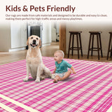 Vibrant Modern Tiled Design(Pink)