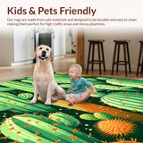 Retro Earthy Geometric Motif(Green)