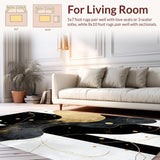 Contemporary Artistic Swirl(Black)