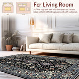 Dynamic Vintage Inspired Floral Scheme(Black)
