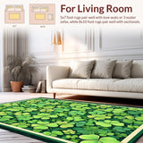 Lively Green Playful Motif(Green)