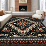 Artful Ogee Patterned Accent(Black)