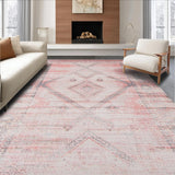 Vintage Floral Tiled Elegance(Pink)