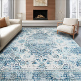 Contemporary Floral Symmetry Concept(Blue)