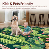 Lively Southwest Inspired Decorative Touch(Green)