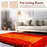 Lively Abstract Shapes Ensemble(Red)