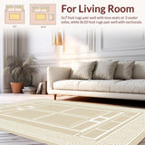 Elegant Textured Modern Motif(Beige)