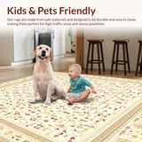 Beige/Cream Pet Friendly Non Shedding(Beige)