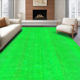 Ultra Soft Area Rug, Non Slip, Stain Resistant, Washable Area Rugs for Living Room, Bedroom, Fresh Contemporary Animal Illustrations(Green)