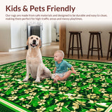 Elegant Seasonal Clover Accents(Green)