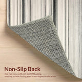 Transitional Striped Earthy Tones(Beige)