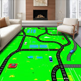 Lively City Map Aesthetic(Green)