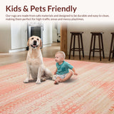 Elegant Pastel Trellis Motif(Pink)