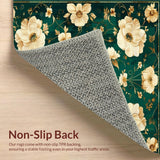 Rustic Dark Green Tiled Charm(Green)