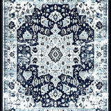 Transitional Tiled Design with Character(Blue)