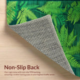 Ultra Soft Area Rug, Non Slip, Stain Resistant, Washable Area Rugs for Living Room, Bedroom, Trendy Textured Geometric Delight(Green)