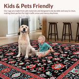 Bold Geometric Black and Red(Black)