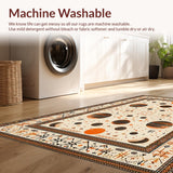 Eclectic Pastel Geometric Shapes(Beige)