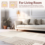 Trendy Softened Geometric Aesthetics(Beige)