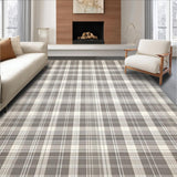 Stylish Minimalist Checkered(Beige)